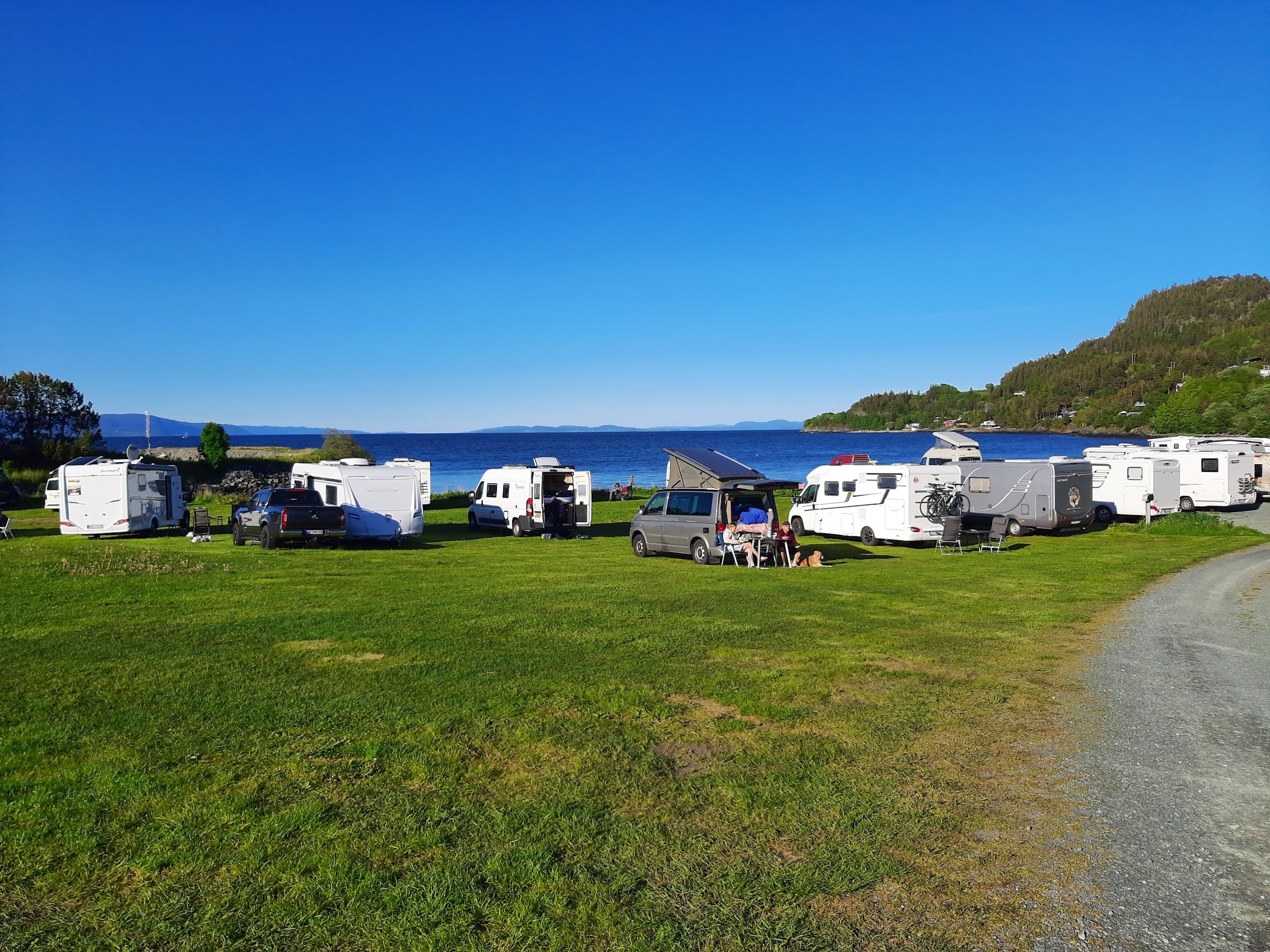 Flakk Camping (Bosberg - Trondheimsfjord)